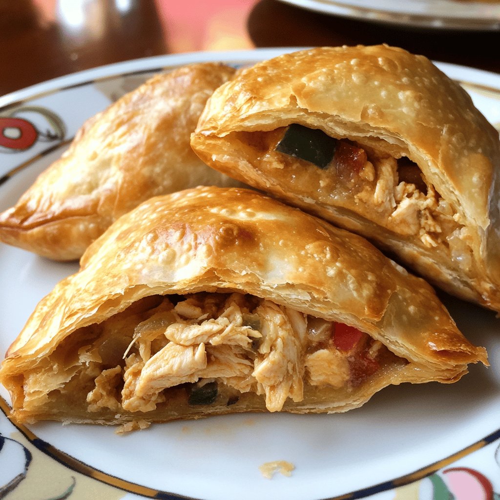 Authentic Chicken Empanadas