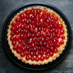 Tarte aux groseilles rouges