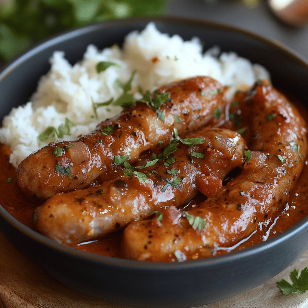 Rougail saucisse au Cookeo