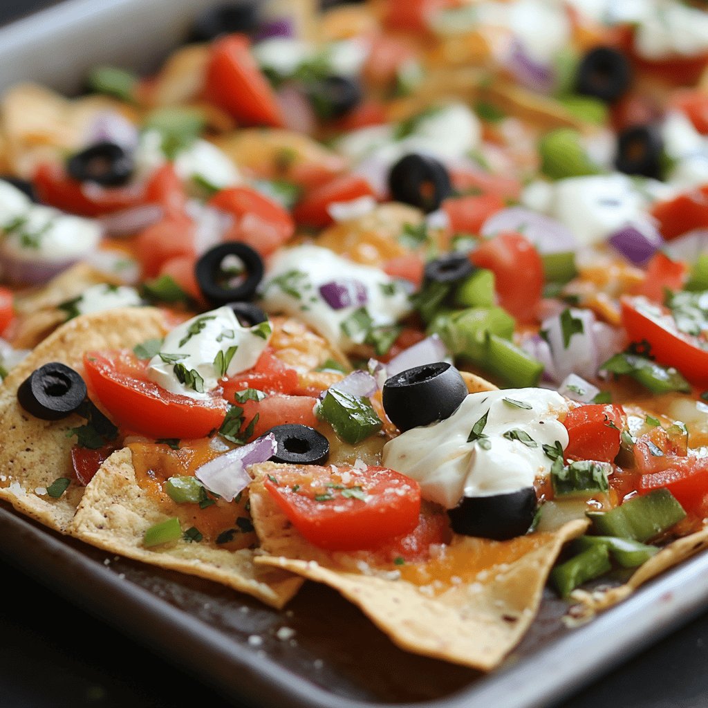 Easy Sheet Pan Nachos