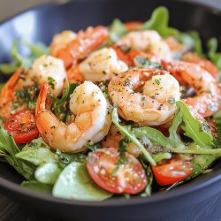 Salade de crevettes fraîcheur