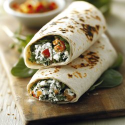 Wrap au chèvre croustillant