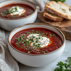 Hearty Beet Soup