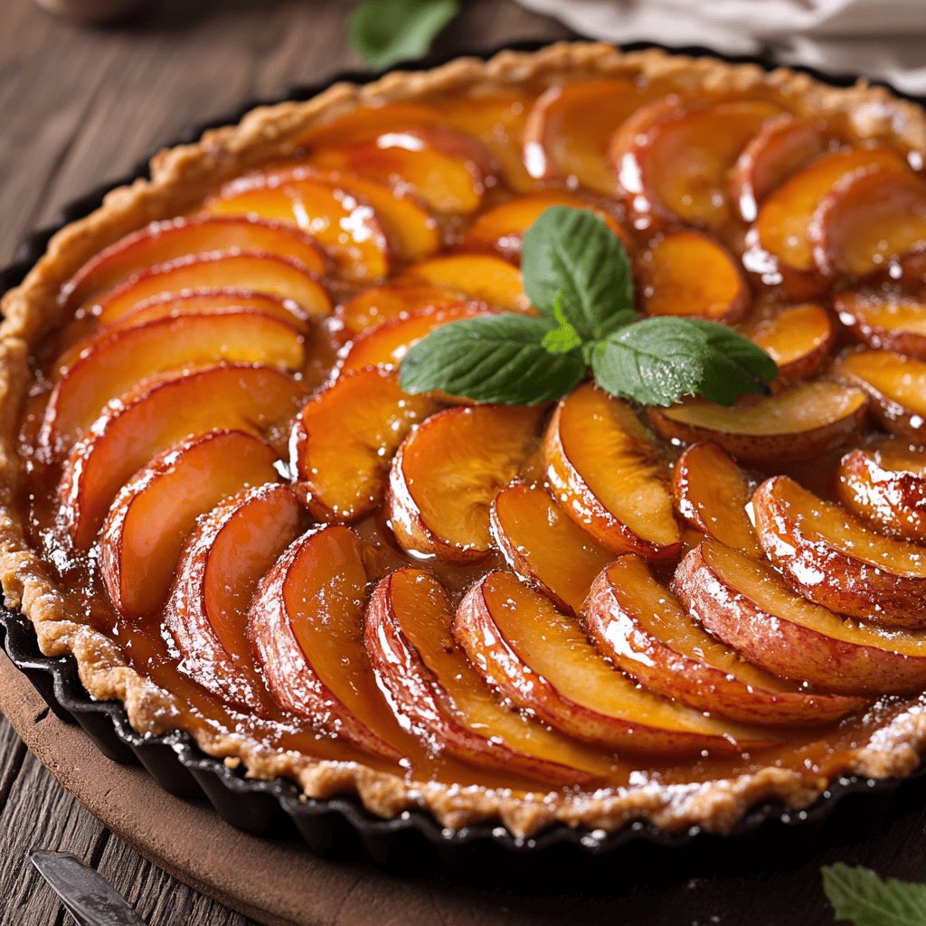 Tarte aux abricots boulangère