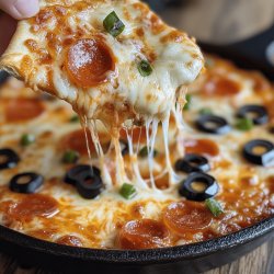 Cheesy Hot Pizza Dip