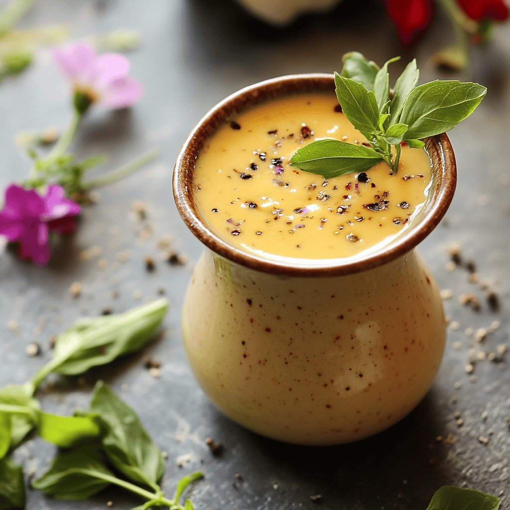 Vinaigrette au yaourt légère