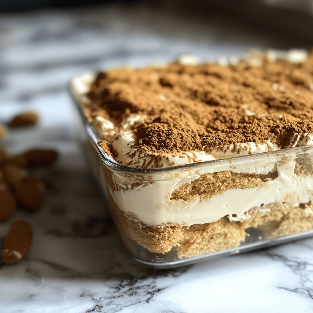 Tiramisu speculoos sans œufs