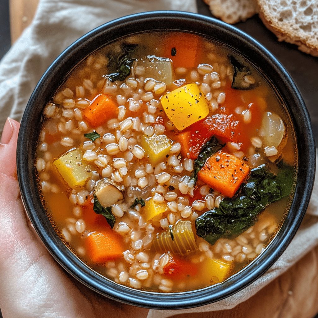 Hearty Vegetable Barley Soup