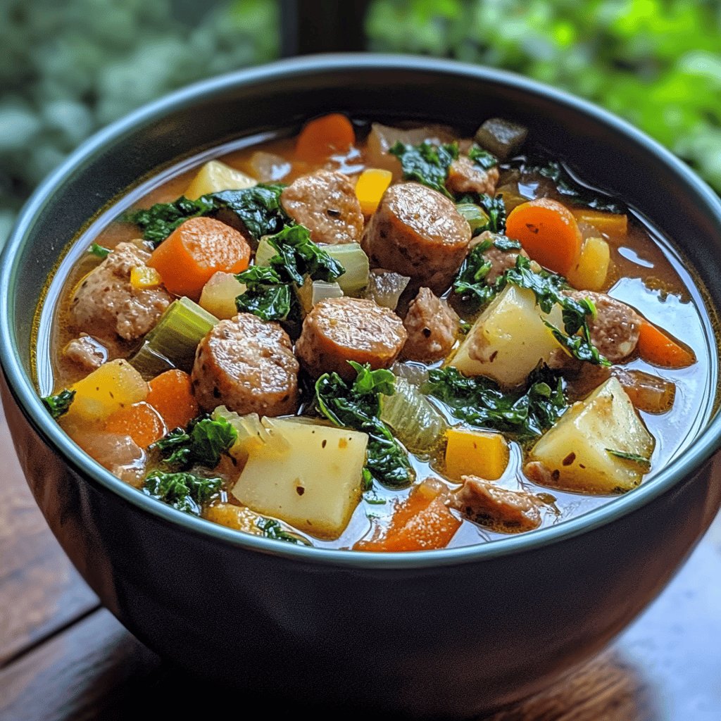 Hearty Sausage Soup