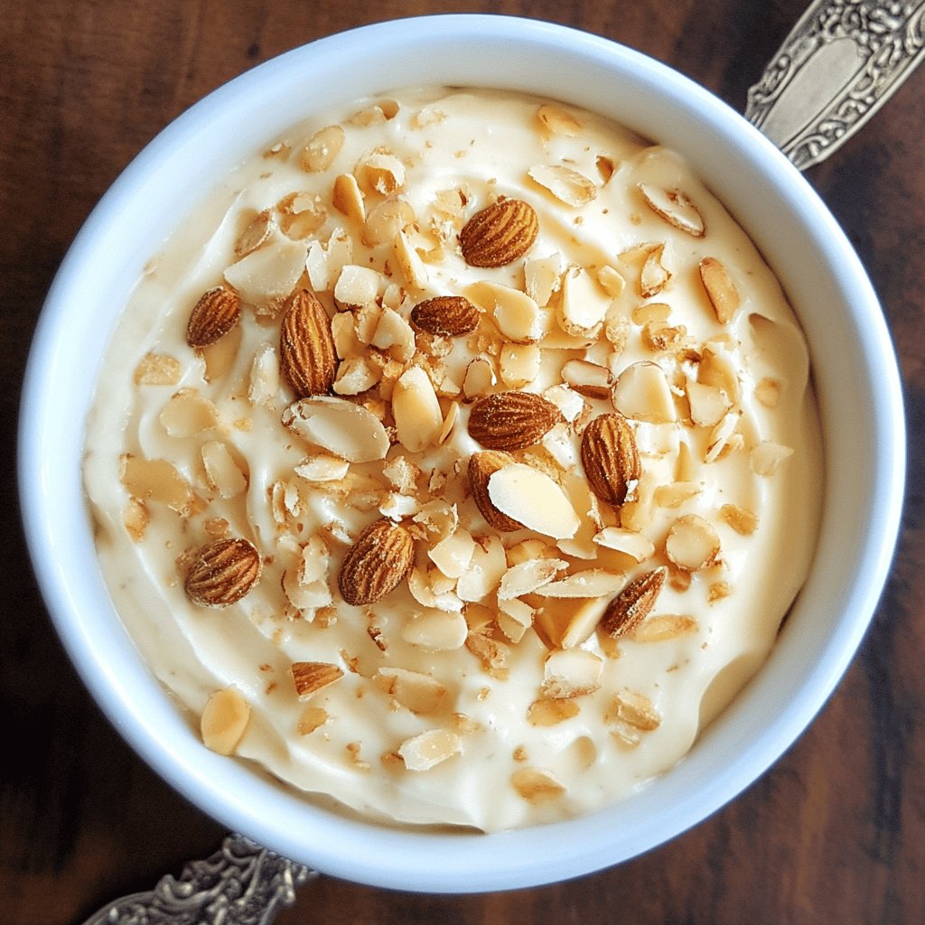 Crème d'amandes maison