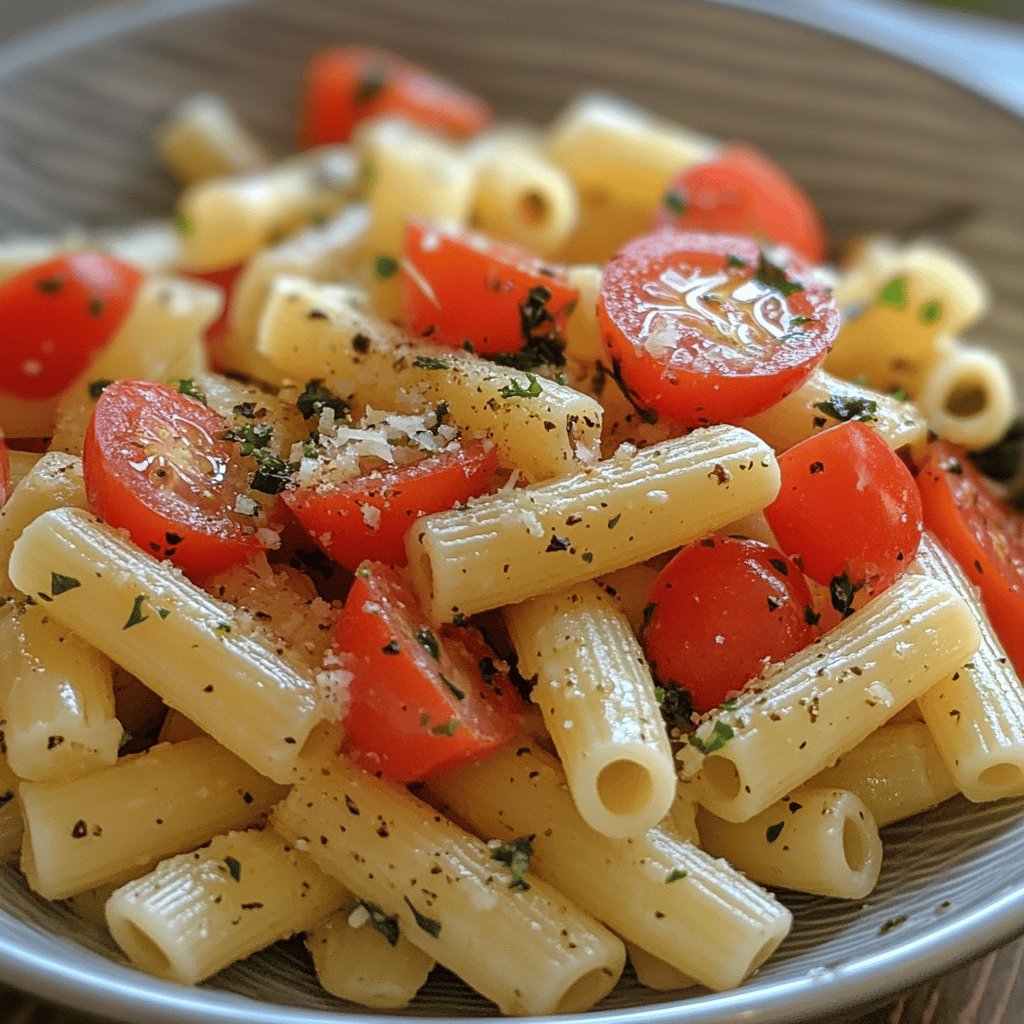 Simple Cold Pasta Salad