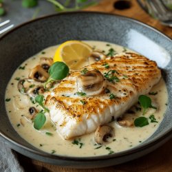 Filets de poisson à la crème