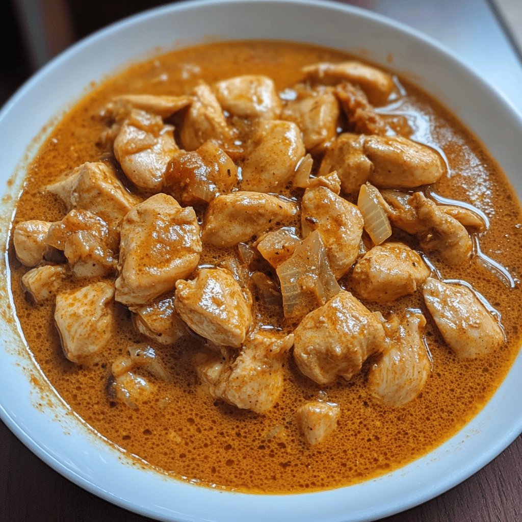 Delicious Chicken Massaman Curry