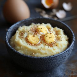 Purée de manioc aux oeufs