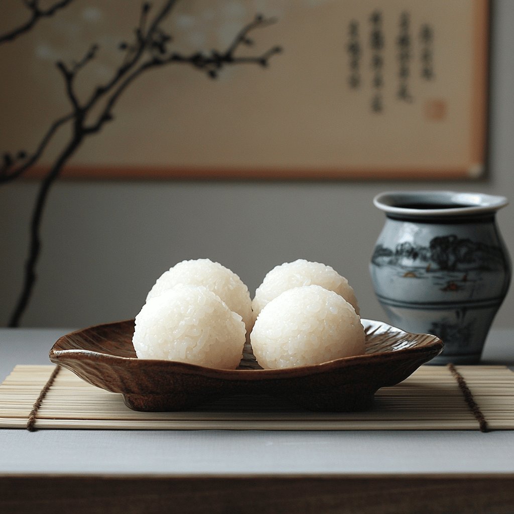 Sweet Rice Balls