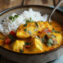 Poisson au curry rapide