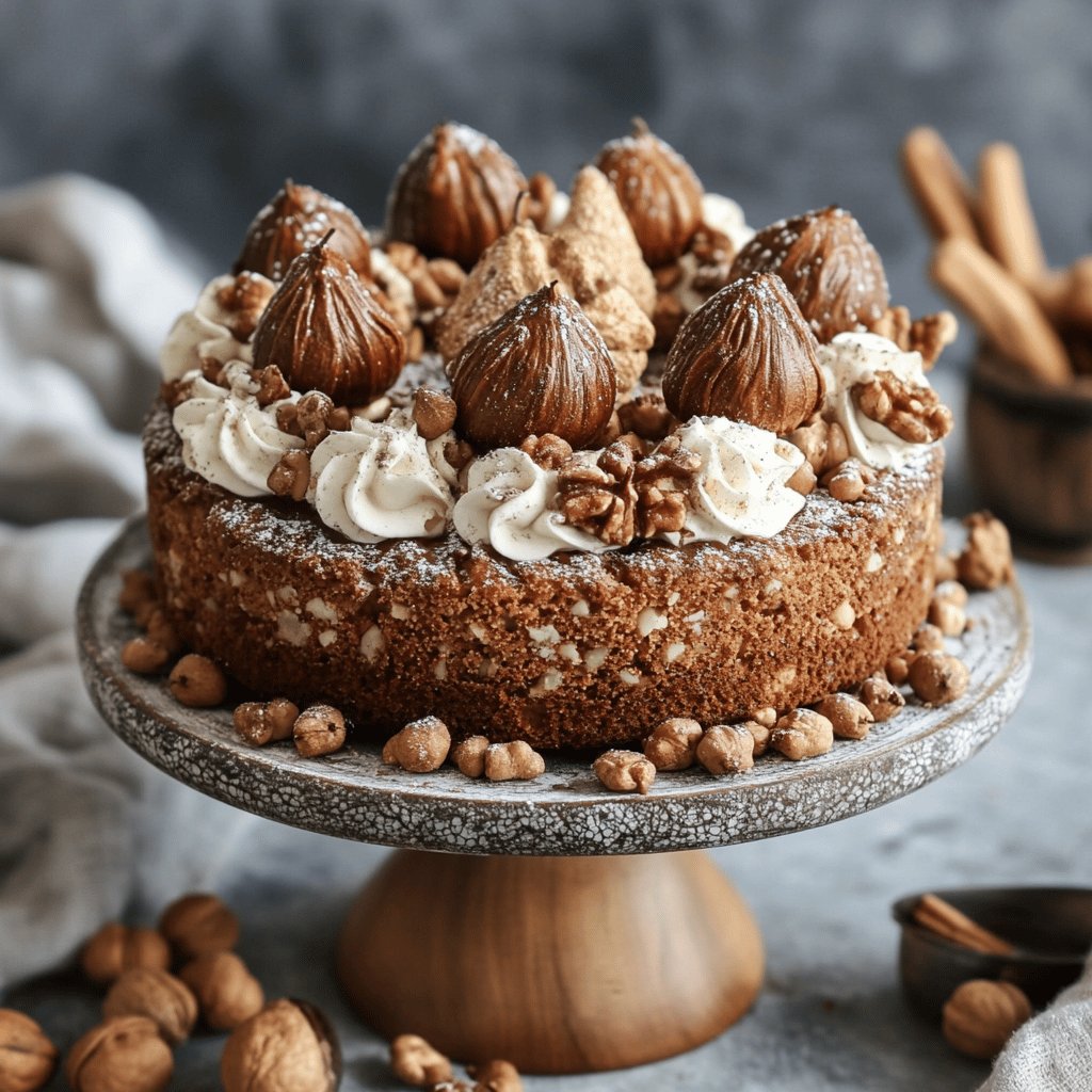 Gâteau creusois aux noisettes