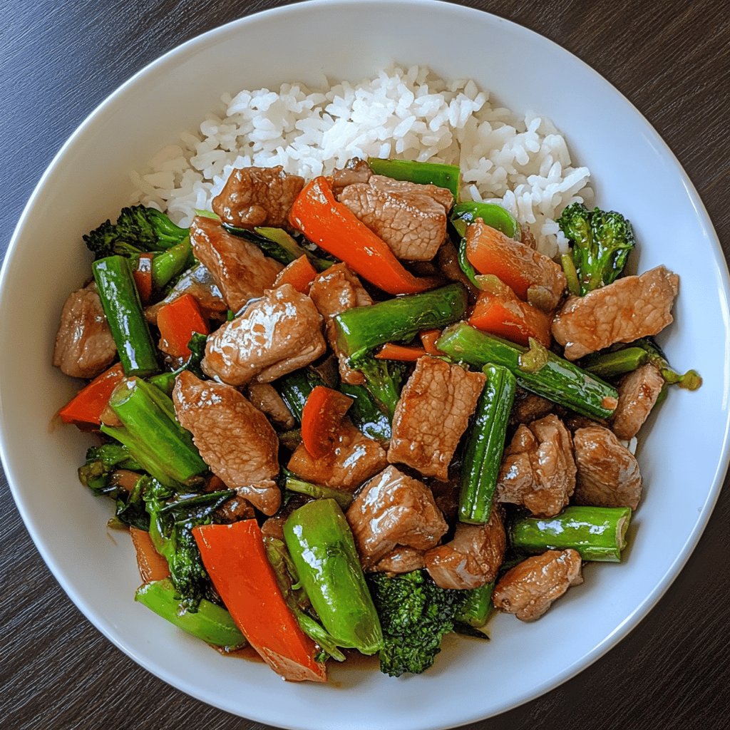 Quick Pork Stir Fry