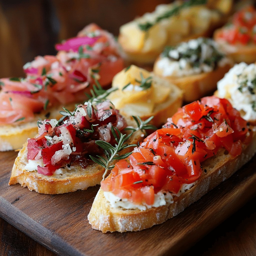 Crostinis Savoureux