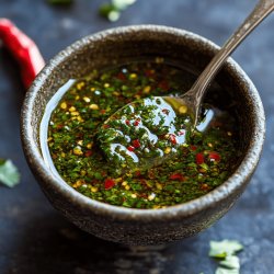 Spicy Green Zhug Sauce