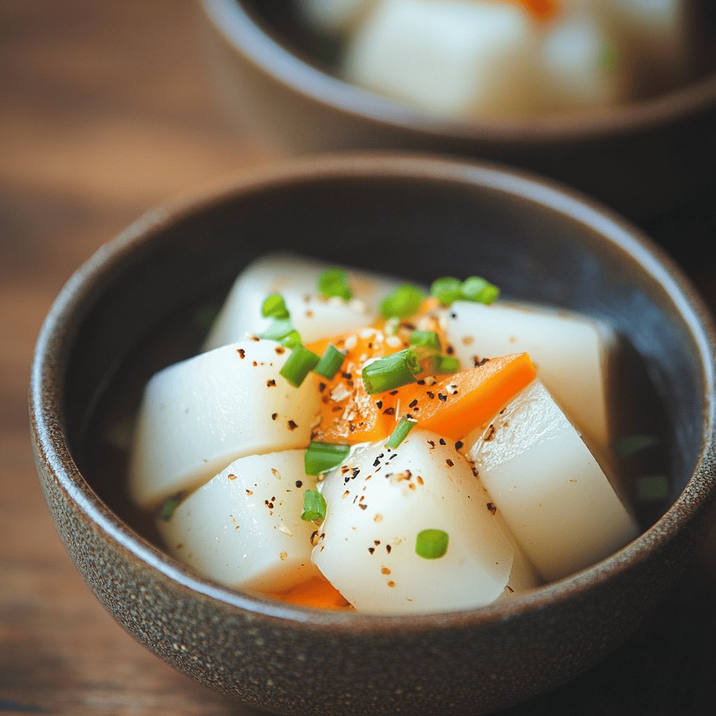 Pickled Daikon and Carrot