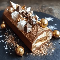 Bûche de Noël Praliné-Chocolat