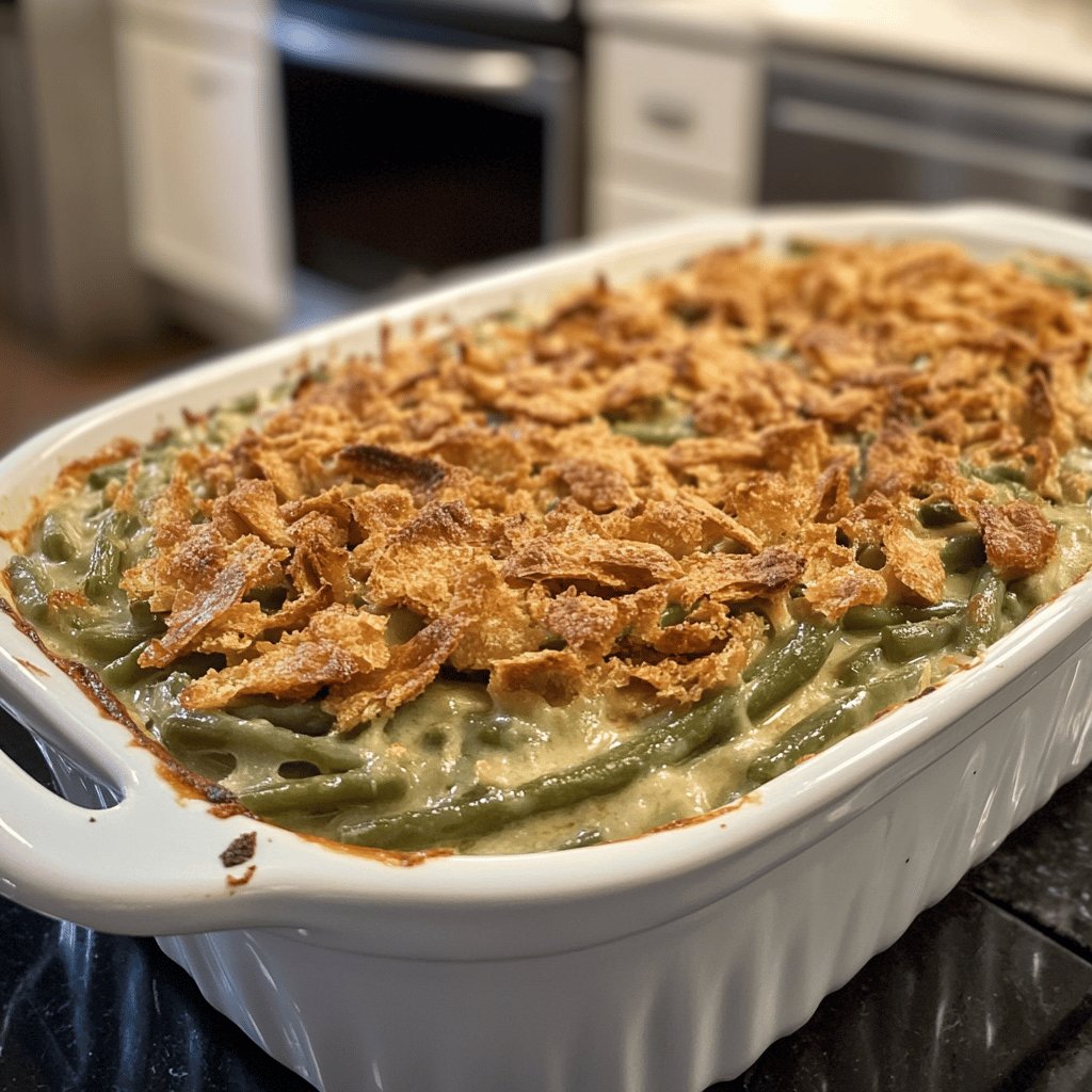 Homemade Green Bean Casserole