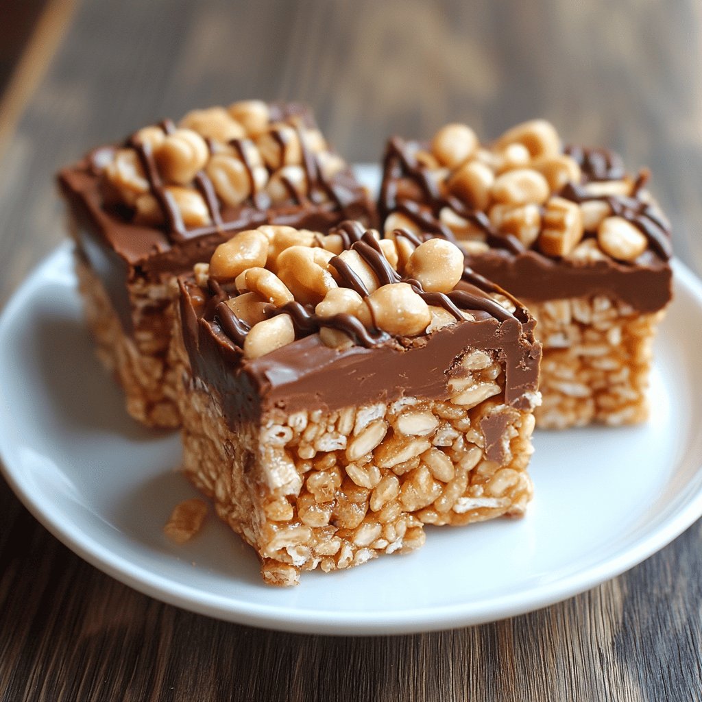 Peanut Butter Rice Krispie Treats