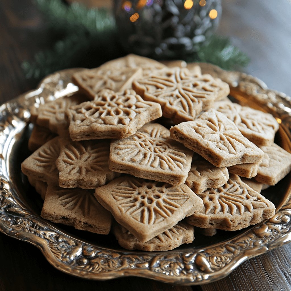 Traditional Speculaas Cookies