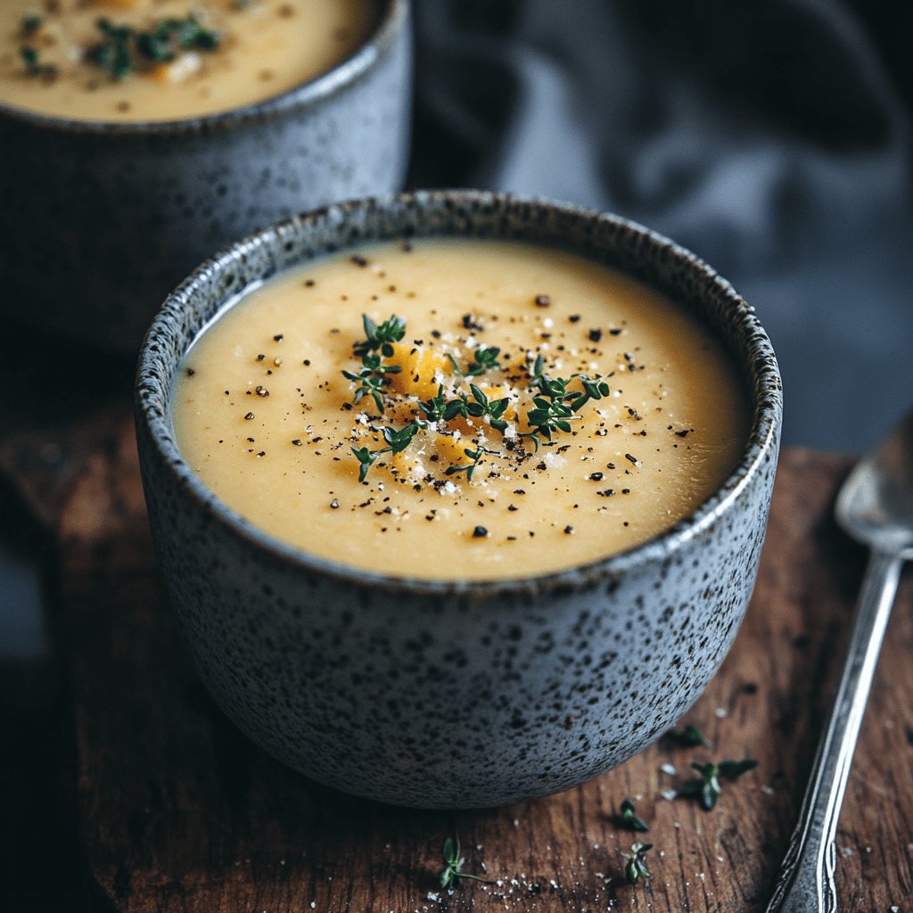 Velouté Butternut et Patate Douce Simplissime