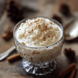 Riz au lait à la vanille