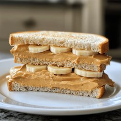 Peanut Butter and Banana Sandwich