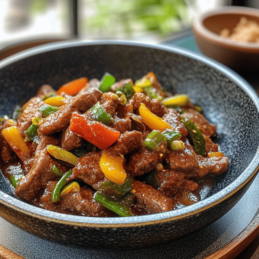 Pan-Fried Beef