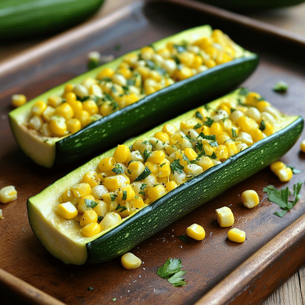 Zucchini with Corn