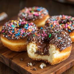 Fluffy Cake Doughnuts