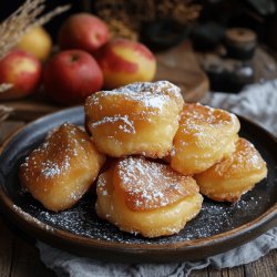 Pâte à beignets aux pommes