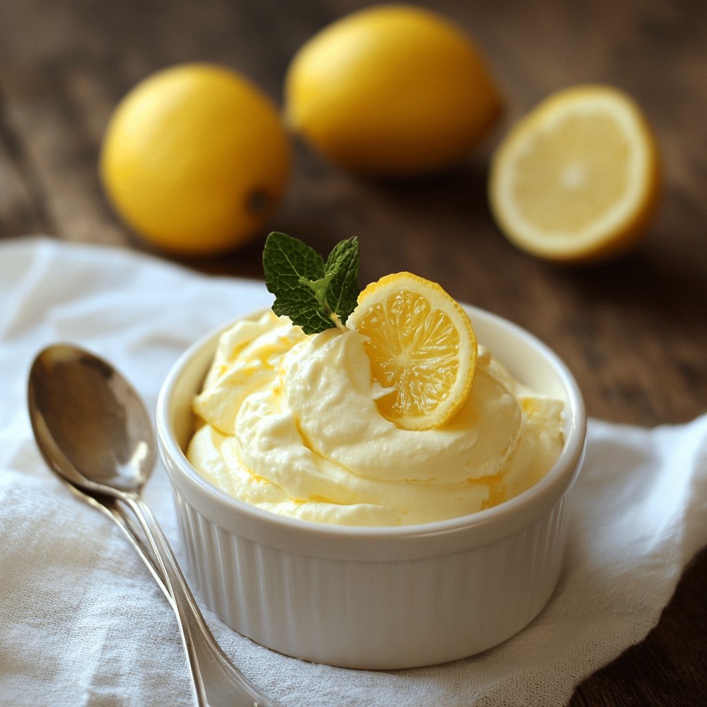 Mousse au citron et Mascarpone facile