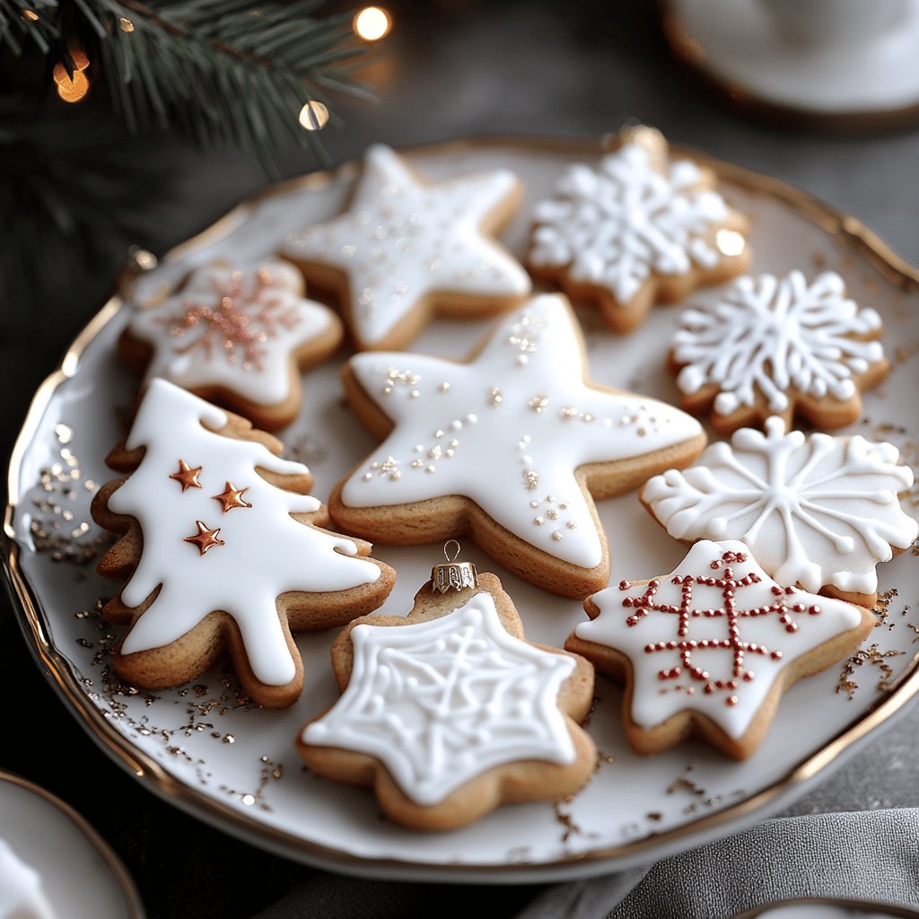 Sablés de Noël décorés