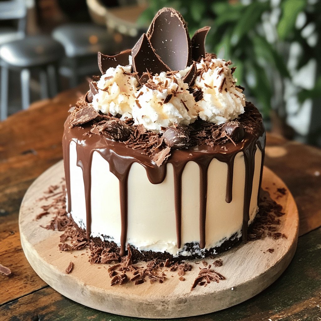 Chocolate Coconut Cake