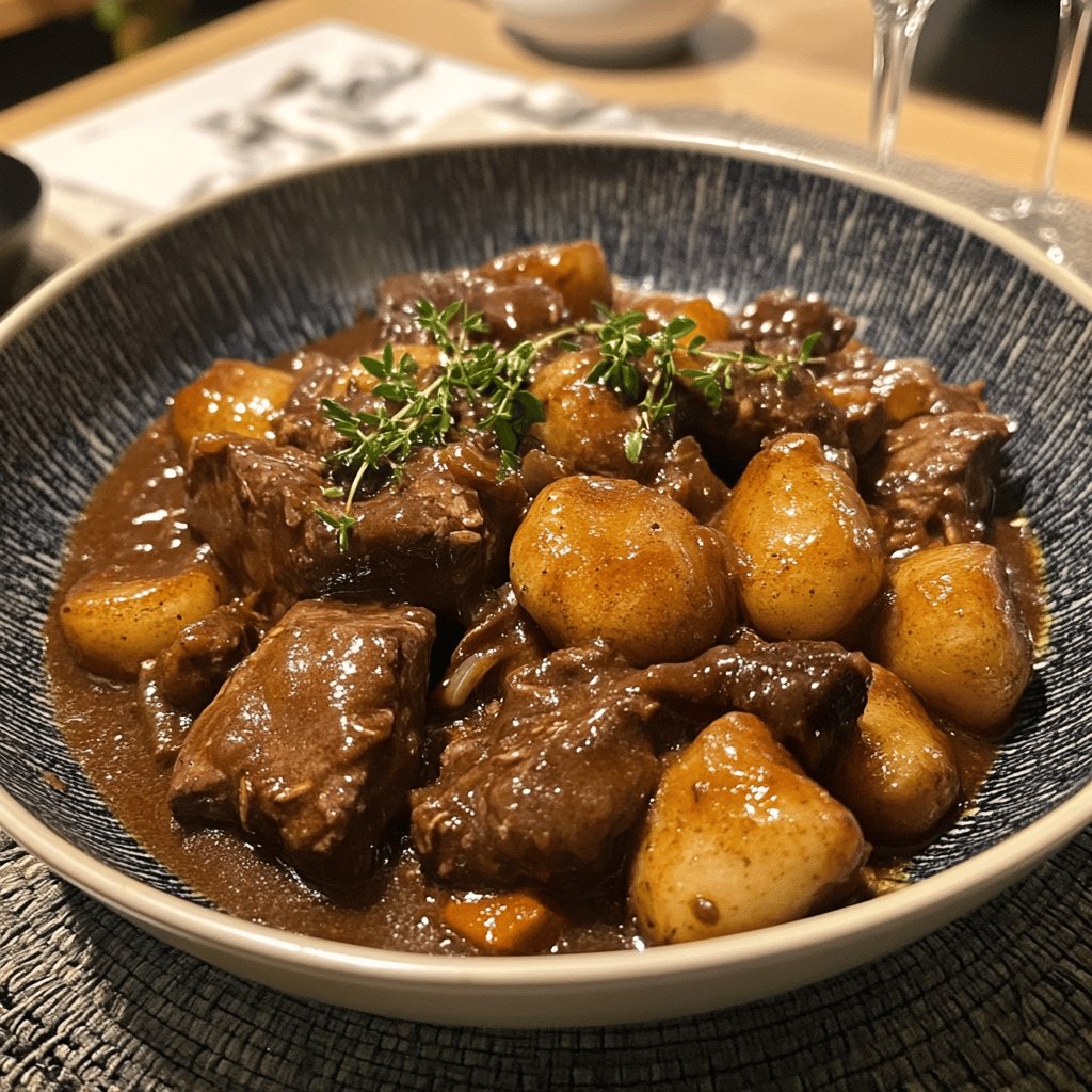 Boeuf bourguignon facile