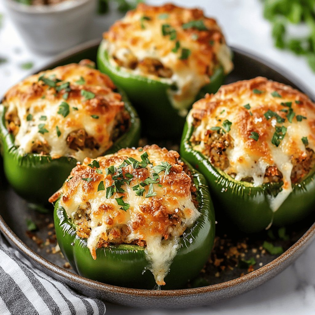 Stuffed Green Peppers