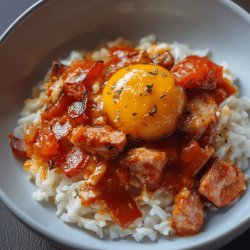 Riz au chorizo et tomate