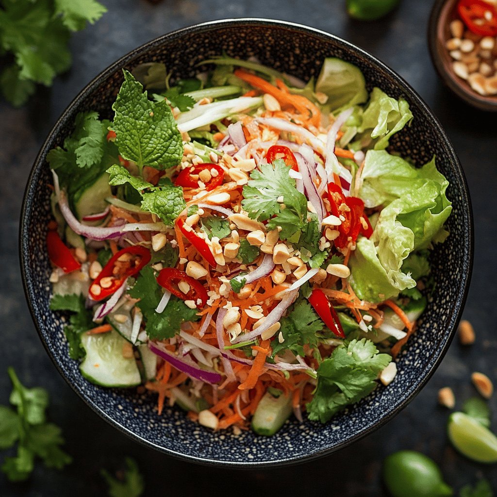 Salade fraîche vietnamienne