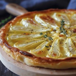 Tarte aux endives et fromage