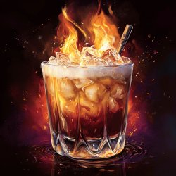 Flaming Drink Delight