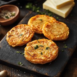 Galettes de carottes au fromage