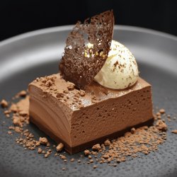 Mousse au chocolat allégée