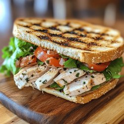 Grilled Chicken Salad Sandwich