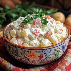 Classic Russian Potato Salad