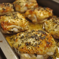 Crispy Baked Chicken Thighs